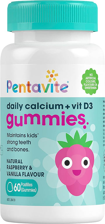 Pentavite Daily Calc Vitd3 Kids 60Gummie