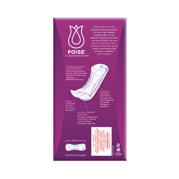 Poise Extra Bulk Pad 24Pk