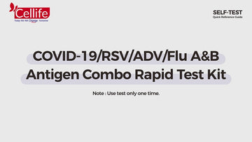 Cellife COVID-19/RSV/ADV/FLU A&B Antigen Combo Test Kit (5 in 1) | (Pending TGA)