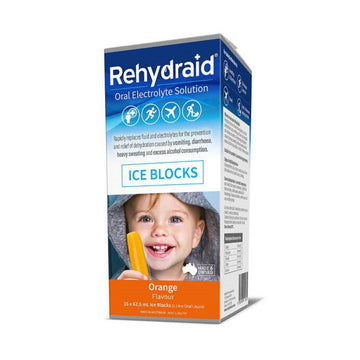 Rehydraid Iceblocks 1L Orange