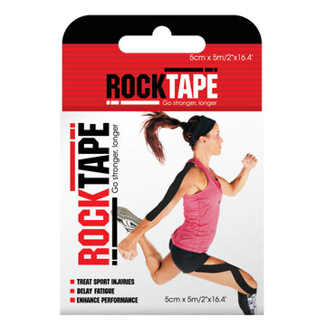 Rocktape Tape Black 5Cmx5M