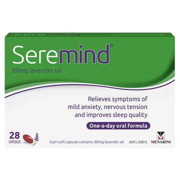 Seremind Lav Oil 80Mg 28Cap