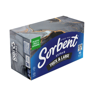 Sorbent Facial Tissue Thick&Lge95Pk