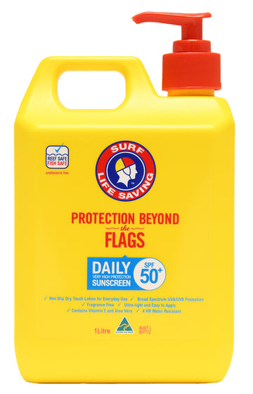 Surf Life Saving Daily Spf50+ 1L Pump