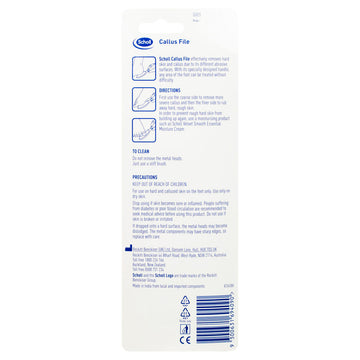 Scholl Corn & Callus File 1 Each