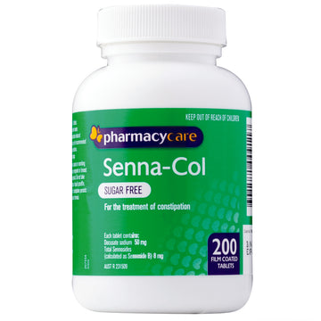 Phcy Care Senna Col Laxative 200Pk