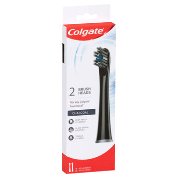 Colgate 360 Pro Clinical Blk T/B 2Pk