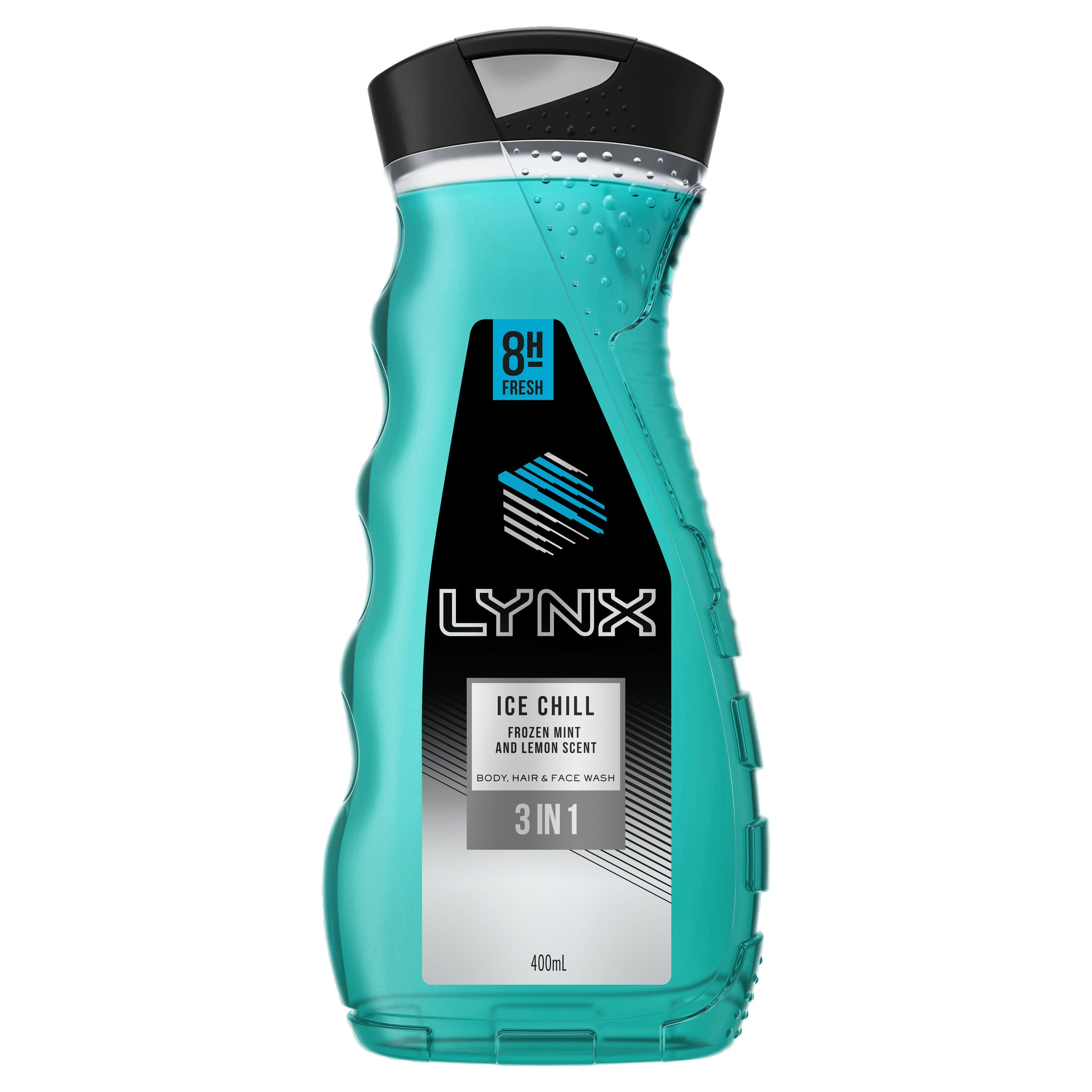 Lynx Male Ice Chill 3In1 B/Wsh 400Ml