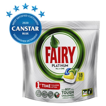 Fairy Dish/Wsh Detergent Lem 18Pk