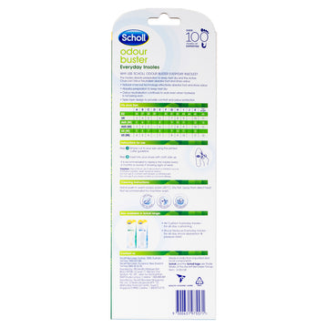 Scholl Odour Buster Everyday Insoles 1 Pair