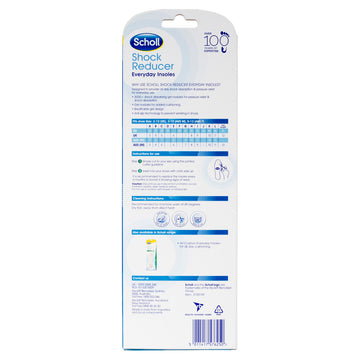 Scholl Shock Reducer Everyday Insoles 1 Pair