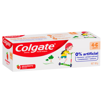 Colgate Kid S/Bry 4-6 T/P 80G