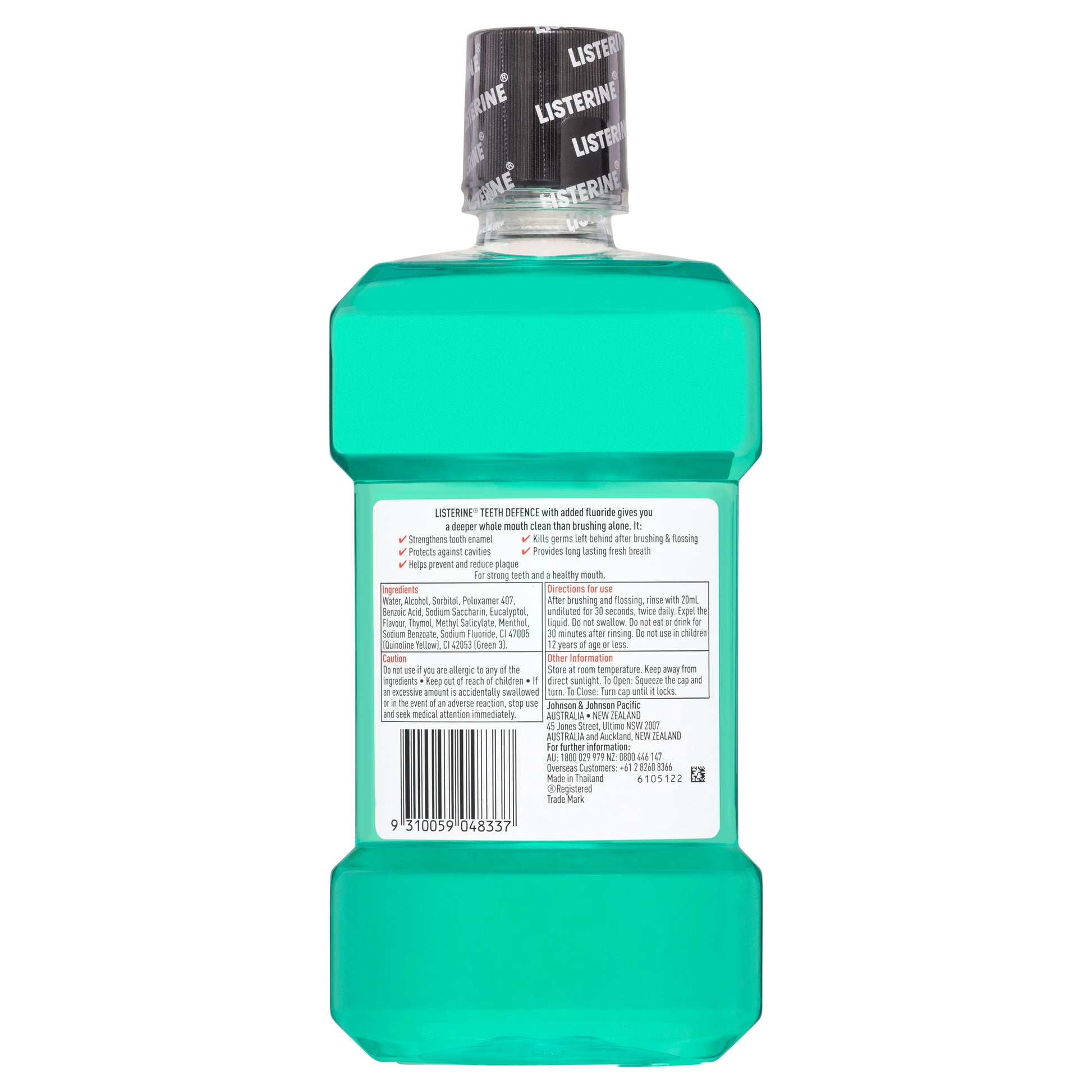 Listerine Teeth Def M/Wsh 1L