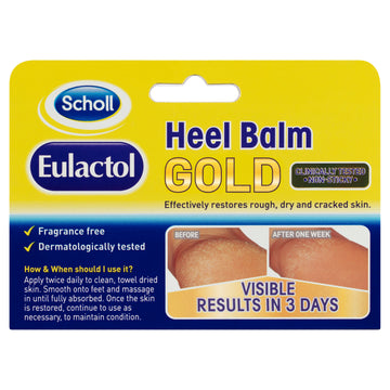 Scholl Eulactol Cracked Heel Balm Gold 60mL