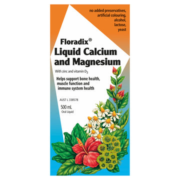 Flora/D Liq Calcium Manesium 500Ml