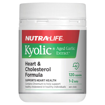 Nl Kyolic Garlic Hrt Chlstrl 120Cap