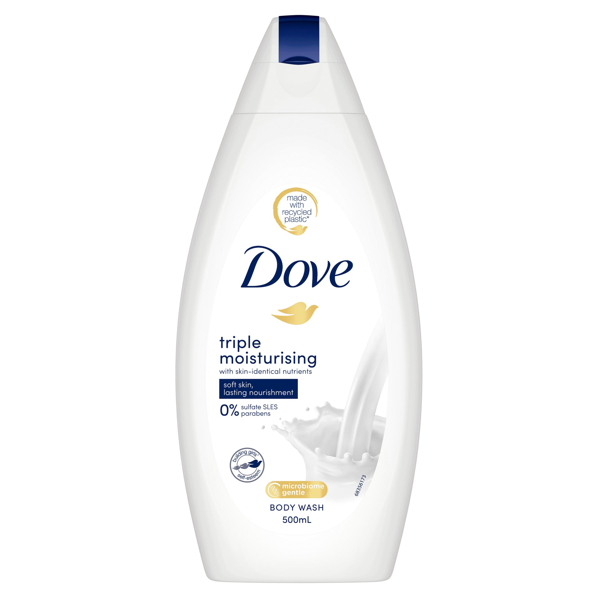 Dove Triple Moistur B/Wsh 500Ml