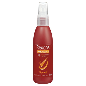 Rexona Pump Sport Antiperspirant Deodorant Spray 48H Protection Women 150mL
