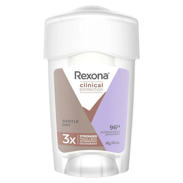 Rexona For Women Clinical Protection Antiperspirant Deodorant Gentle Dry 45mL