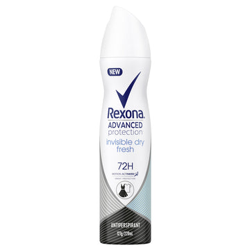 Rexona Advanced Women Invisible Dry Fresh Antiperspirant Deodorant Spray 220mL